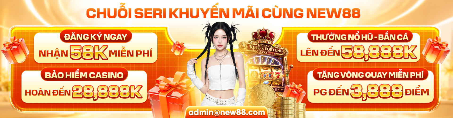 Chuỗi Khuyến Mãi Sinh Nhật Cùng New88